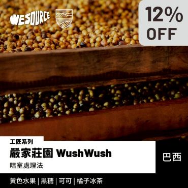 NY42215 巴西 嚴家莊園 Wush Wush 工匠系列 精品咖啡生豆