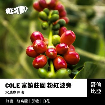 NY42247 哥倫比亞 CGLE-富饒莊園 粉紅波旁 精品咖啡生豆